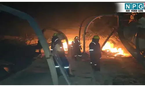 Durg News: फोम मैन्युफैक्चरिंग प्लांट में लगी भीषण आग...कड़ी मशक्कत के बाद पाया गया काबू, सारा सामान जलकर राख