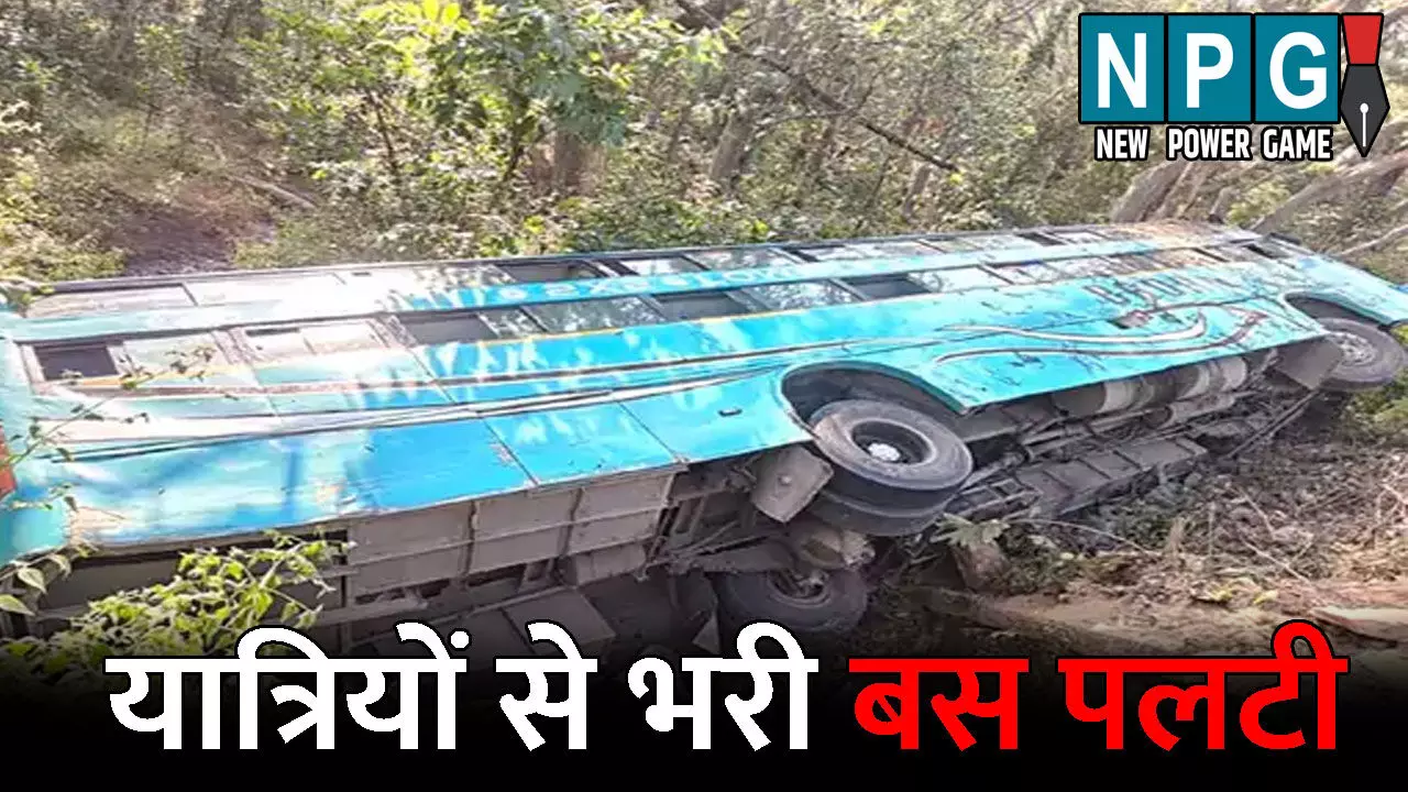 Raigarh Accident News: 50 यात्रियों से भरी बस अनियंत्रित होकर सड़क किनारे पलटी: 7 से ज्यादा यात्री घायल, जानिए कैसे हुआ हादसा