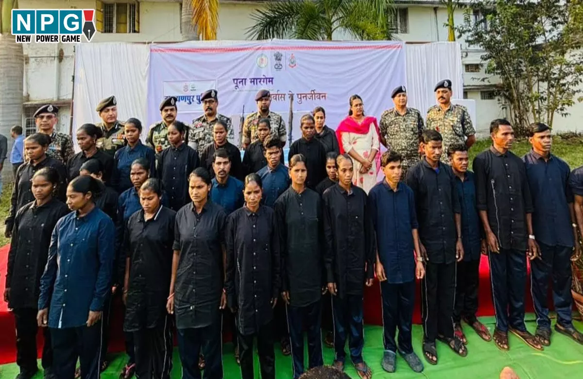 Narayanpur Naxal Surrender: जवानों को बड़ी सफलता, 28 माओवादियों ने किया सरेंडर, 89 लाख का था इनाम घोषित