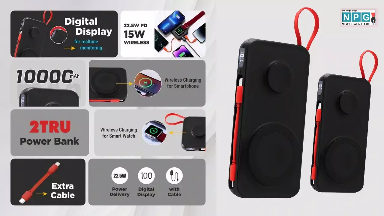 Unix 2TRU Power Bank Launched in India News Hindi