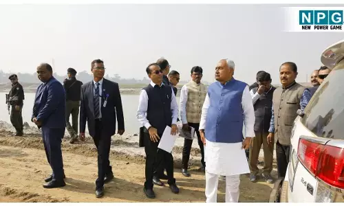 Bihar News: मुख्यमंत्री ने ऐलिवेटेड कॉरिडोर और गंगा पुल के निर्माण कार्य का किया निरीक्षण, अधिकारियों को दिया निर्माण कार्य पूर्ण करने निर्देश