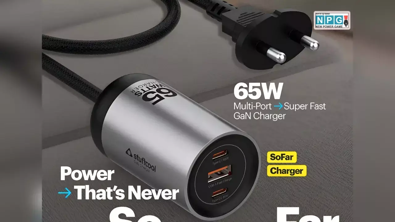 Stuffcool SoFar 65W GaN Charger Launched in India News Hindi