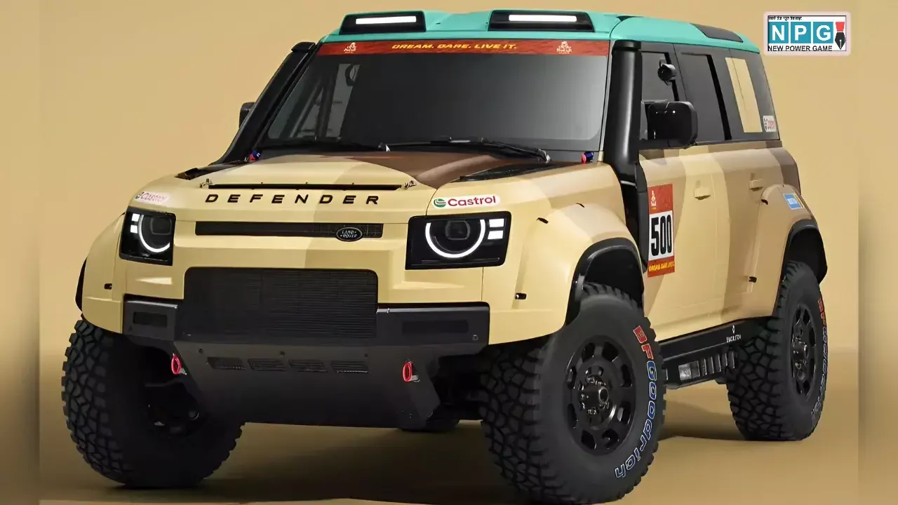 Land Rover Defender Dakar D7X-R Revealed News Hindi