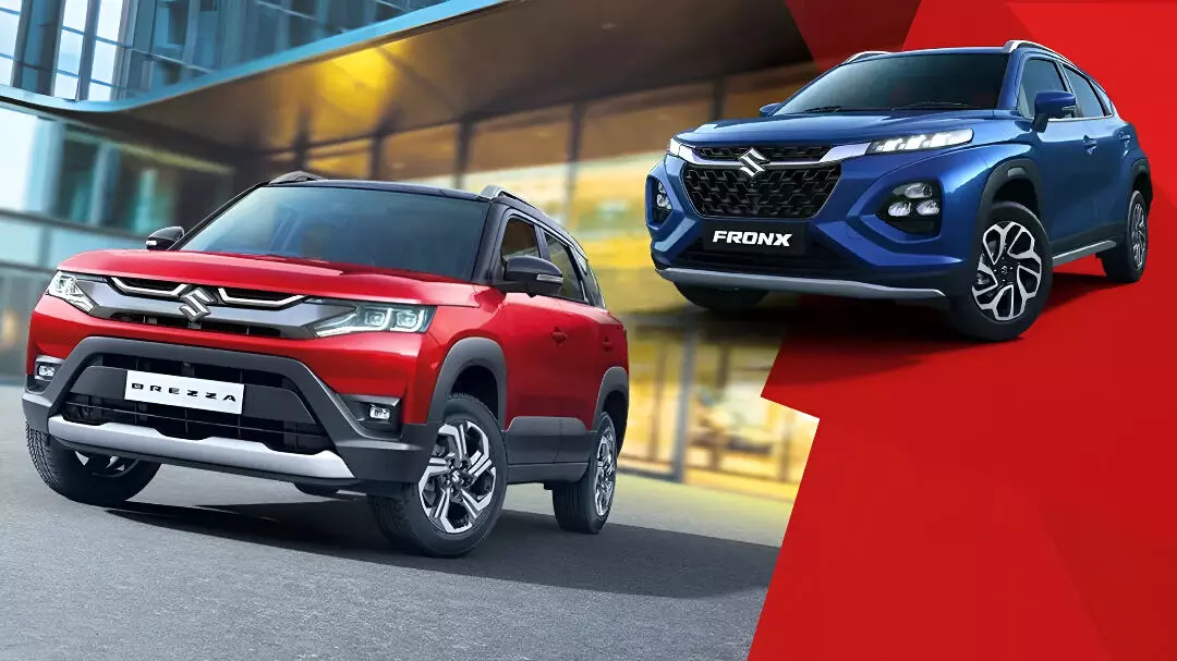 Maruti Suzuki की बड़ी तैयारी: e-Vitara, नई Brezza Facelift और Fronx Hybrid, आने वाले महीनों में धूम मचाने को तैयार 3 बड़ी कारें