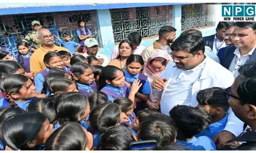 CG Teacher News: शिक्षा मंत्री गजेन्द्र यादव ने किया स्कूल का निरीक्षण, बच्चों से संवाद कर पढ़ाई के प्रति किया प्रेरित... शिक्षकों को दिए निर्देश