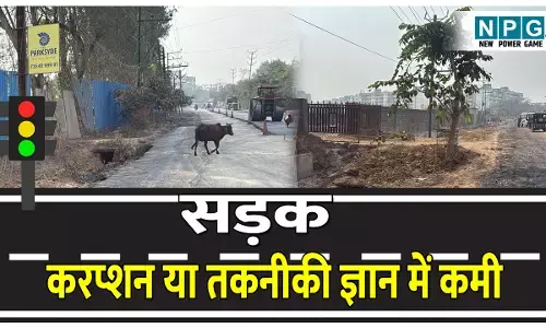 CG News: पीडब्लूडी के अफसरों का तकनीकी ज्ञान कमजोर या फिर राजधानी में अफसरों की नाक के नीचे करप्शन, देखिए फोटो...