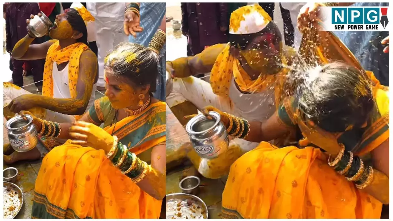 Suraj Chavan Wedding: छी..यार ये क्या!... बिग बॉस के इस विनर ने हल्दी में दुल्हन के मुंह पर किया बार-बार कुल्ला, VIDEO देख भड़के लोग...