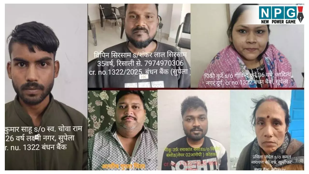 Durg News: म्यूल अकाउंट खुलवाकर करोड़ों का अवैध लेन देन,  दुर्ग पुलिस ने 8 आरोपी को किया गिरफ्तार, साथियों की तलाश जारी