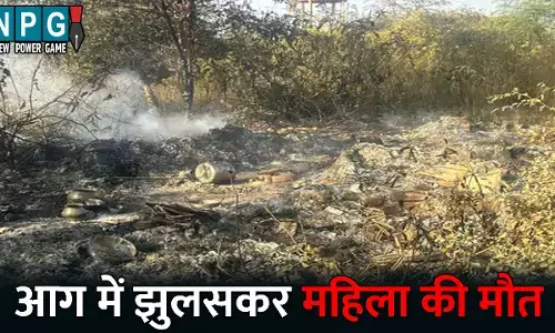 Baloda Bazar News: आग में झुलसकर महिला की मौत..ठंड से बचने जलाया था अलाव, झोपड़ी भी जलकर हो गई राख