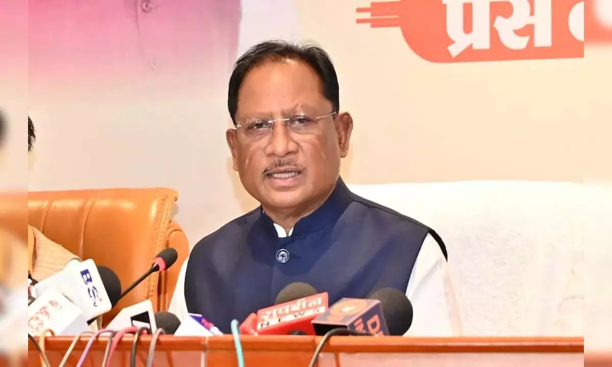 Vishnu Deo Sai Big Statement : ग्वालियर में सीएम साय का बड़ा बयान, जमीन गाइडलाइन रेट पर भी की बड़ी बात Vishnu Deo Sai Big Statement : ग्वालियर में सीएम साय का बड़ा बयान, जमीन गाइडलाइन रेट पर भी की बड़ी बात