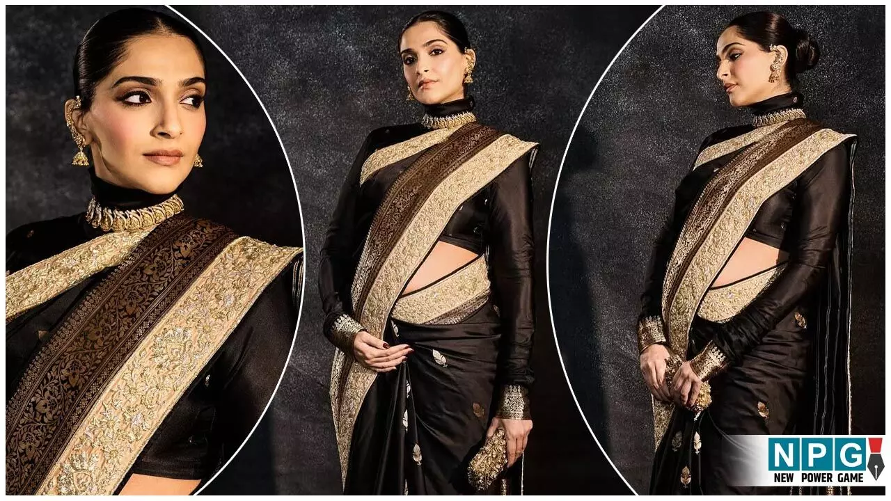 Sonam Kapoor New Baby: दूसरी बार मां बनेंगी सोनम कपूर: साड़ी में फ्लॉन्ट किया न्यू बेबी बंप, देखिए ये खूबसूरत तस्वीरें...