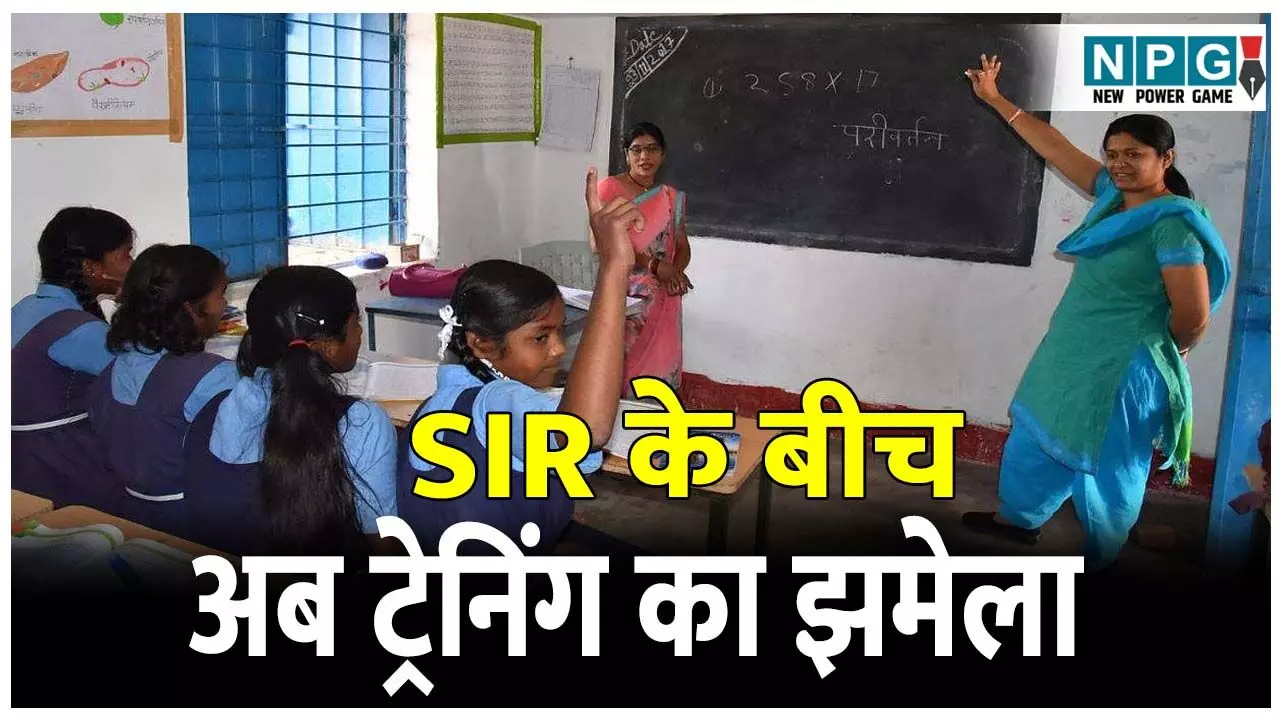 CG Teacher News: SIR के बीच में अब ट्रेनिंग का झमेला; 8 दिसम्बर से 10 जनवरी तक ट्रेनिंग; देखें डाइट का आदेश CG Teacher News: SIR के बीच में अब ट्रेनिंग का झमेला; 8 दिसम्बर से 10 जनवरी तक ट्रेनिंग; देखें डाइट का आदेश
