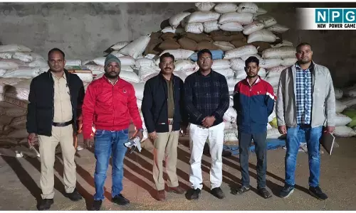 CG-Avaidh Dhan News: अवैध धान पर एक दिन में अब तक की बड़ी कार्रवाई, 2052 कट्टा अवैध धान जब्त...