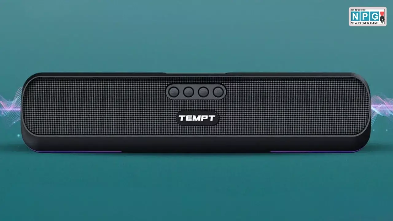 TEMPT CineBar 24W Portable Wireless  Soundbar Launched in India News Hindi