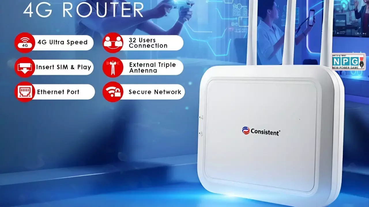 Consistent VELOX Wi-Fi 6 Wireless 4G Router Launched in India News Hindi Consistent VELOX Wi-Fi 6 Wireless 4G Router Launched in India News Hindi