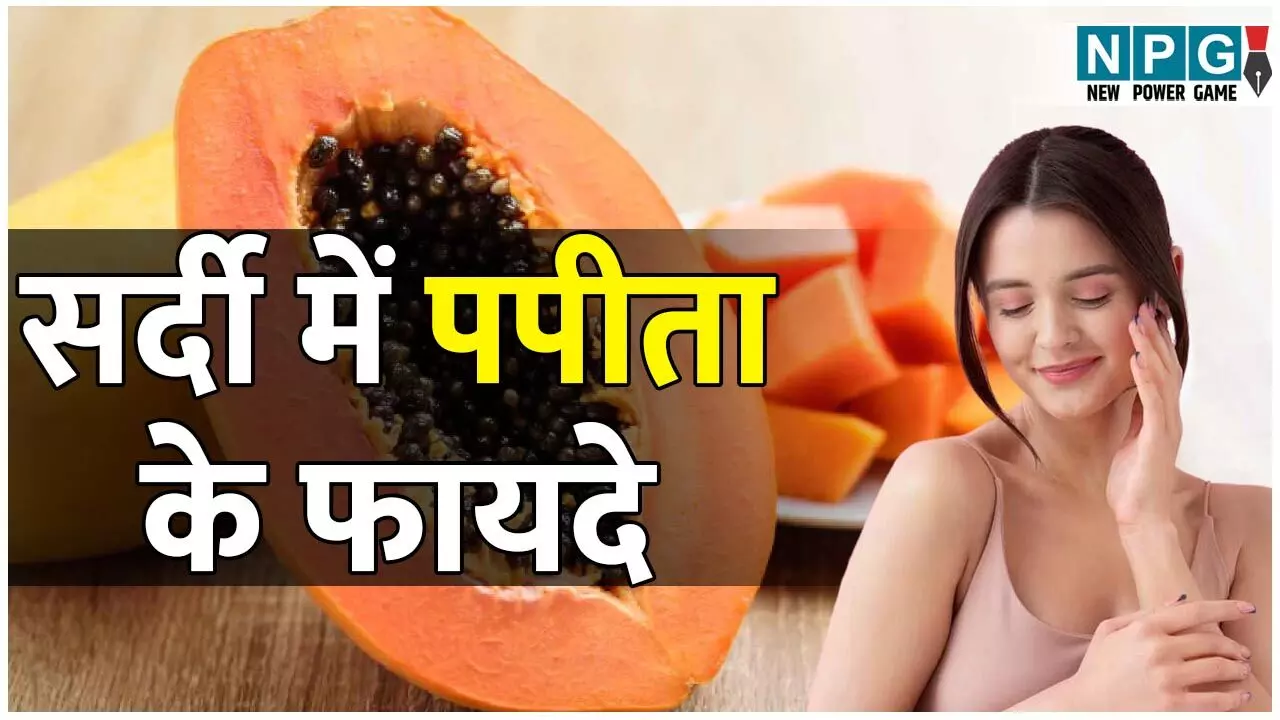 Papaya Benefits In Winter: सर्दी में पपीता खाने से स्किन रहेगी हाइड्रेटेड और साॅफ्ट, इम्यूनिटी बढ़ेगी, हार्ट पेशेंट्स के लिये भी फायदेमंद, जाने पपीता खाने के फायदे... Papaya Benefits In Winter: सर्दी में पपीता खाने से स्किन रहेगी हाइड्रेटेड और साॅफ्ट, इम्यूनिटी बढ़ेगी, हार्ट पेशेंट्स के लिये भी फायदेमंद, जाने पपीता खाने के फायदे...