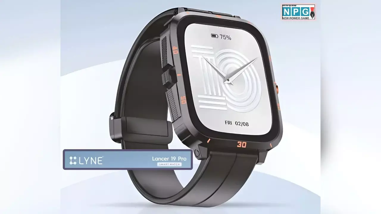 Lyne Lancer 19 Pro Smartwatch Launched in India News Hindi