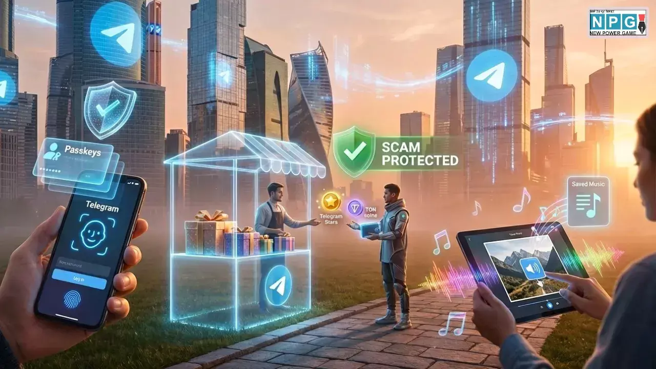 Telegram Passkeys New Update News Hindi