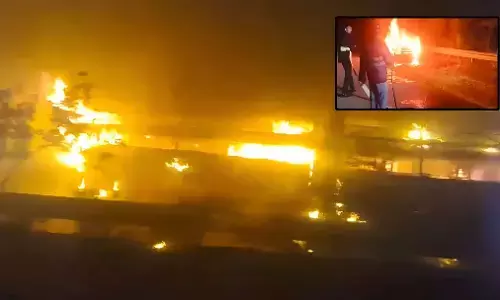 Delhi-Agra Expressway Accident: NCR में घने कोहरे का कहर, दिल्ली-आगरा एक्सप्रेसवे पर भीषण हादसा, 7 बसों में लगी आग, 4 की मौत; एक्सप्रेसवे पर अलर्ट