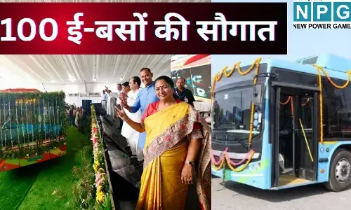 Delhi Electric Bus Pink Card : प्रदूषण के खिलाफ दिल्ली का महाअभियान : सीएम रेखा गुप्ता ने 100 ई-बसों को दिखाई हरी झंडी, महिलाओं के लिए पिंक कार्ड का तोहफा, जानें क्या हैं Pink Card के फायदे