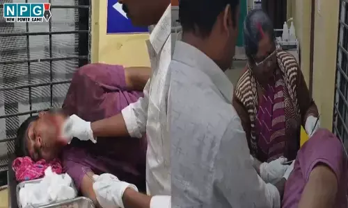 Attack on CG DSP: डीएसपी पर हमला, डीएसपी पर चाकू से हमला, युवती ने सरेराह बाजार में डीएसपी को मारा चाकू...