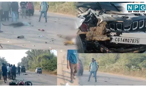 CG Jashpur news: तेज रफ्तार का कहर! बाइक और बोलेरो में भिड़ंत, हादसे में दो की मौत, एक की हालत गंभीर,