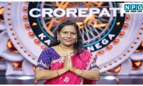 CG Teacher KBC Hot Seat: KBC की हॉट सीट पर पहुंची शिक्षिका, हॉट सीट पर बैठी विभा चौबे, अमिताभ बच्चन के सवालों का दिया जवाब