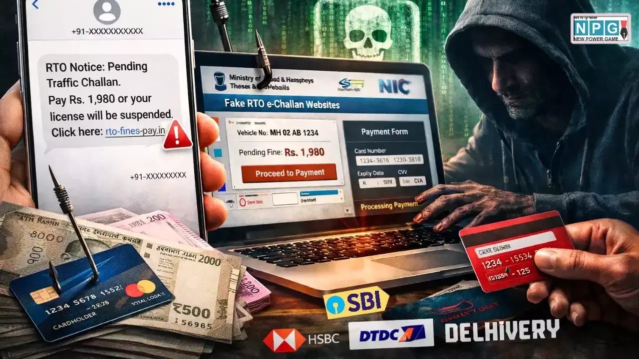 Fake RTO E-Challan Scam News