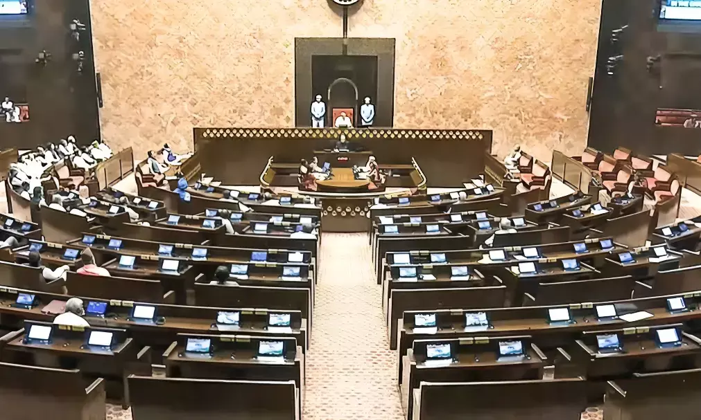 Rajya Sabha elections: 2026 में बदलने जा रहा है राज्यसभा का गणित, मोदी सरकार के 6 मंत्रियों का खत्म होगा कार्यकाल, 75 सीटों पर होंगे चुनाव, जानिए कौन पड़ेगा भारी? Rajya Sabha elections: 2026 में बदलने जा रहा है राज्यसभा का गणित, मोदी सरकार के 6 मंत्रियों का खत्म होगा कार्यकाल, 75 सीटों पर होंगे चुनाव, जानिए कौन पड़ेगा भारी?