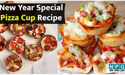 New Year Special Pizza Cup Recipe: न्यू ईयर पर बनाइये सुपरफास्ट स्पीड में पिज्ज़ा कप्स, मिनटों में फैमिली को दीजिए टेस्टी ट्रीट