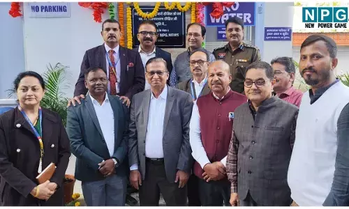 NPG का सामाजिक सरोकार: मरीजों को स्वच्छ पेयजल मुहैया करने सिम्स में लगवाया वाटर कूलर, कलेक्टर, SSP ने किया उद्घाटन