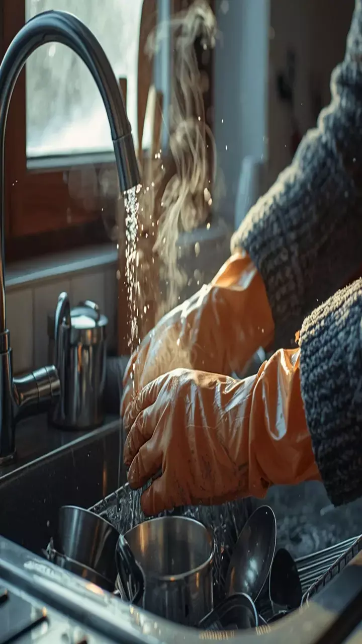 Thand Me Bartan Kaise Dhoye: ठंड में बर्तन कैसे धोएं? अपनाएं ये टिप्स एंड ट्रिक्स हाथ नहीं होंगे सुन्न