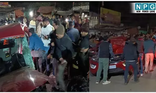 Bilaspur Accident News: हाइवा ने कार को मारी टक्कर, एक युवती की मौत, तीन युवक घायल