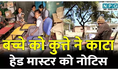 CG School News: हेड मास्टर को नोटिस: पहली कक्षा के बच्चे को कुत्ते ने काटा, विभाग ने जारी किया नोटिस
