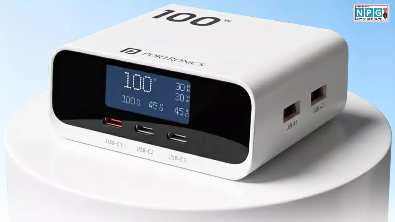 Portronics Adapto 100D Desktop Charger News