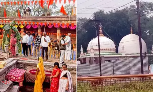 MP Bhojshala News : धार भोजशाला में 10 साल बाद फिर जुमे की नमाज और वसंत पंचमी की पूजा एक साथ संपन्न, 8000 पुलिसकर्मी  तैनात, 1000 सीसीटीवी कैमरे से हो रही निगरानी