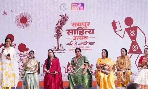 रायपुर साहित्य उत्सव: महिला साहित्यकारों के विशेष काव्य-पाठ सहित सुरजीत नवदीप मंडप में गूंजा साहित्य, 90 से अधिक रचनाकारों की सहभागिता