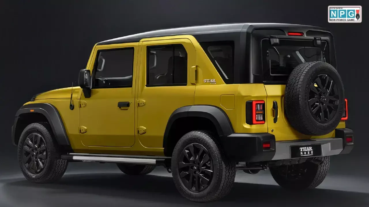 Mahindra Thar Roxx Star Edition Launched in India News