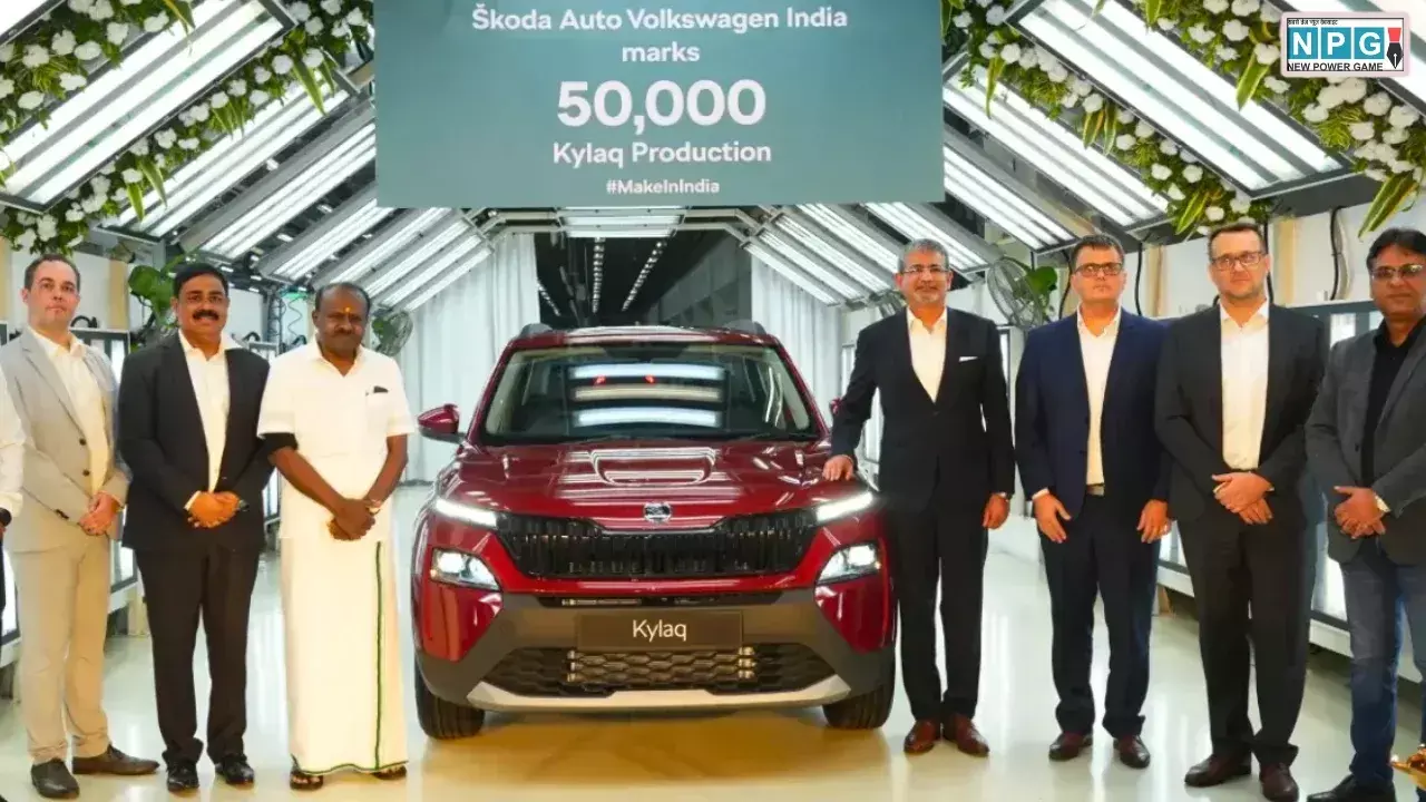 Skoda Kylaq Production Milestone in India Skoda Kylaq Production Milestone in India