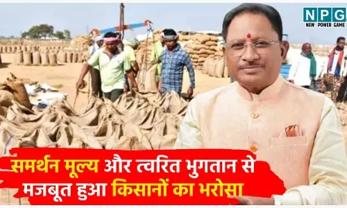 CG Paddy Purchase: सुगम और भरोसेमंद हुई धान खरीदी व्यवस्था, मुख्यमंत्री विष्णुदेव साय के नेतृत्व में समर्थन मूल्य और त्वरित भुगतान से मजबूत हुआ किसानों का भरोसा