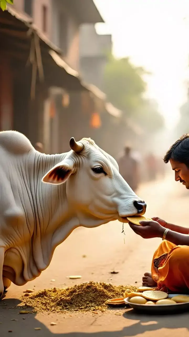 Gay Ko Pahli Roti Khilane Ke Fayde: रोजाना पहली रोटी गाय को खिलाने से क्या होता है?