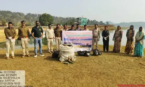 Korba News: विश्व वेटलैण्ड दिवस पर कटघोरा वनमण्डल में जनभागीदारी से वेटलैण्ड्स संरक्षण का संकल्प