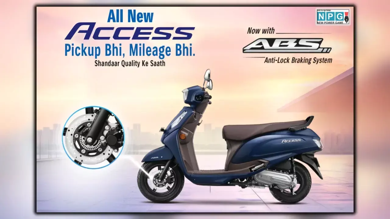 2026 Suzuki Access ABS Scooter Launched in India