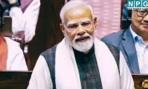 PM Modi Rajya Sabha Speech : राज्यसभा में मोदी का शायराना अंदाज : बोले- आईना देख लिया तो सच्चाई कहां छिपाओगे, विपक्ष के हर वार पर किया पलटवार