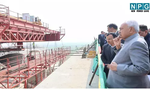 Bihar News: CM नीतीश ने कच्ची दरगाह-बिदुपुर 6 लेन गंगा पुल परियोजना के निर्माण कार्य का लिया जायजा, तेजी से पूर्ण करने का दिया निर्देश