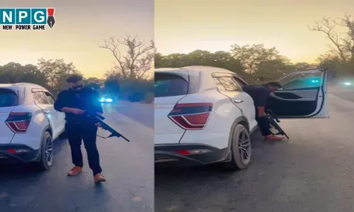 Raigarh News: गन लेकर दहशत फैलाने सोशल मीडिया पर बनाया रील, वायरल होते ही घर पहुंच गई पुलिस, बोला-गलती हो गई सर...