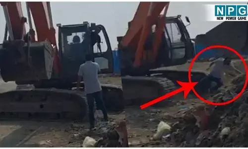 Engineer Viral Video: नशेड़ी ड्राइवर का खतरनाक खेल: पोकलेन के पंजे से इंजीनियर पर किया जानलेवा हमला, घटना का वीडियो वायरल...