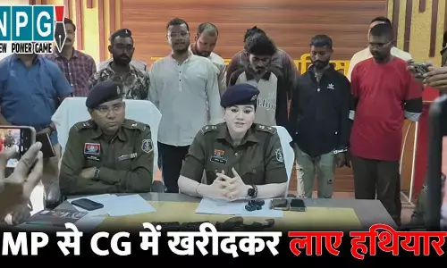 Rajnandgaon Crime News: MP से CG में खरीदकर लाए हथियार: फिर कब्रिस्तान के पास जमा रहे थे रौब, देशी कट्टा, पिस्टल के साथ 7 पकड़ाए