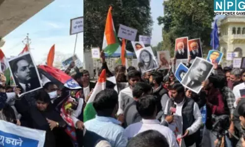 UGC New Rules Protest: UGC नियमों के समर्थन में छात्रों का हंगामा, पुलिस ने किया डिटेन, वीडियो वायरल