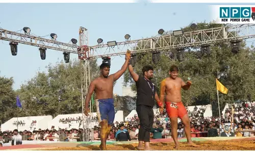 Bihar News: माटी का बल- दंगल प्रतियोगिता का आयोजन, उप मुख्यमंत्री सम्राट चौधरी ने किया विधिवत उद्घाटन